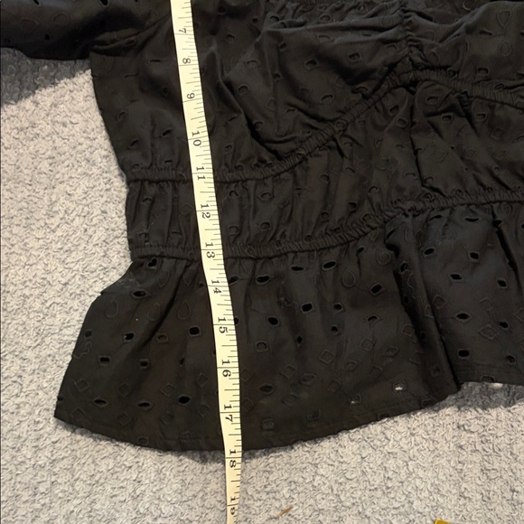 Elegant Black  Women's Stretchy Top - Picture 6 of 8